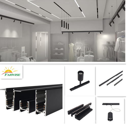 recessed mounting LED aluminum channel lighting